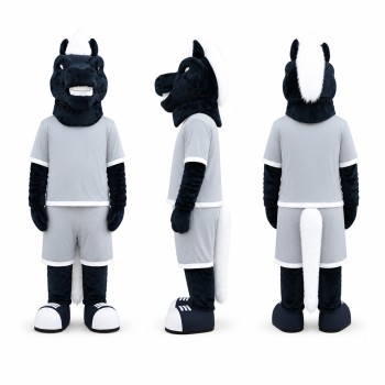 Horse Mascot Costume in Black