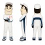 Baseball Player Mascot Costume in White Uniform Adult