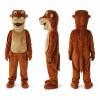 Meerkat Mascot Costume in Brown with Cream Belly Adult