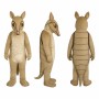 Armadillo Mascot Costume in Tan with Long Tail Adult