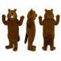 Beaver Mascot Costume in Brown with Flat Tail Adult