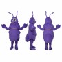 Ant Mascot Costume in Purple with Long Antennae Adult