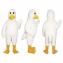 Adult Seagull Mascot Costume with Yellow Beak