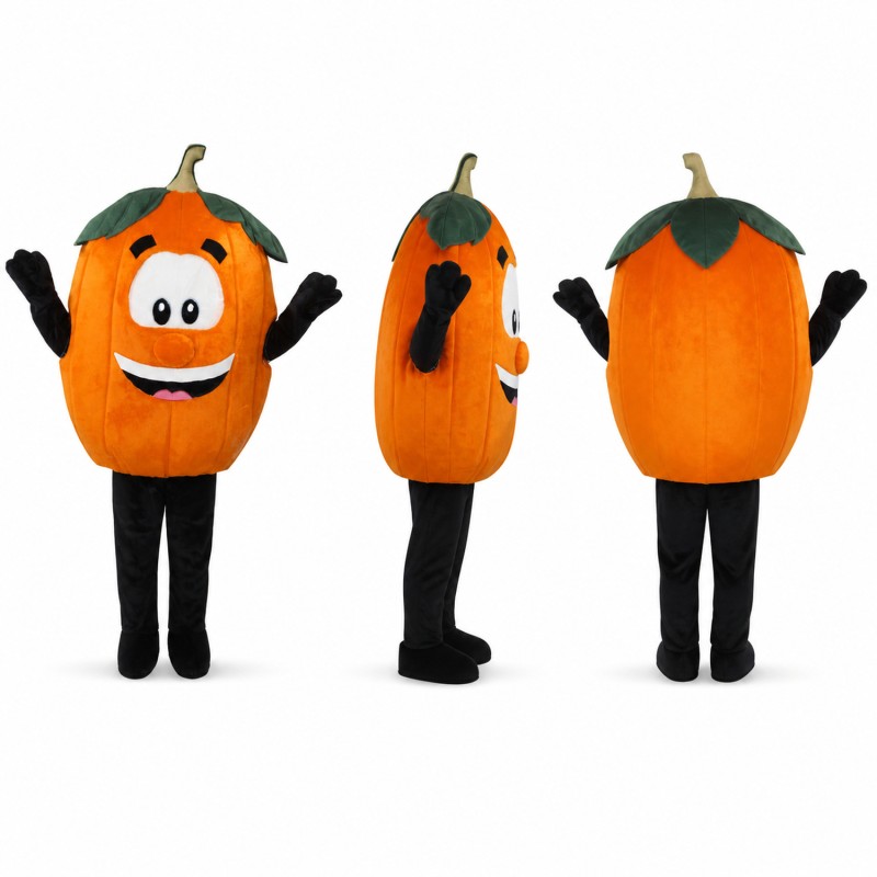 Halloween Pumpkin Mascot Costume for Adults