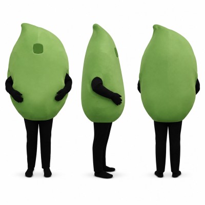 Green Mango Mascot Costume for Adults