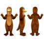 Platypus Mascot Costume in Brown with Duck Bill Adult