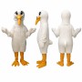 Adult White Stork Bird Mascot Costume