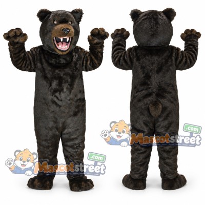 Black Bear Mascot Costume Black Bear Mascot Costume