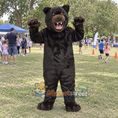 Black Bear Mascot Costume Black Bear Mascot Costume