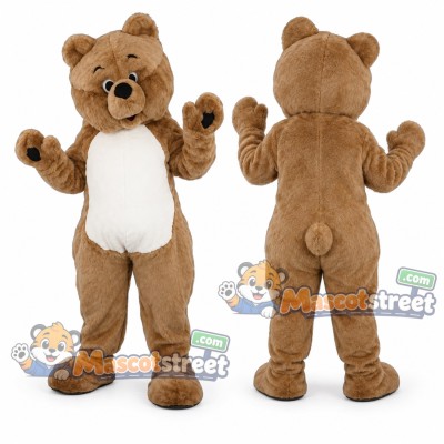 Brown Bear Mascot Costume