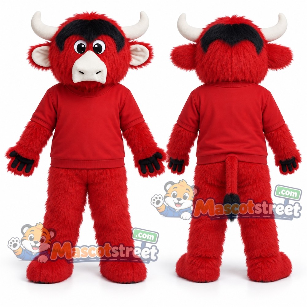Red Bull Mascot Costume Red Bull Mascot Costume