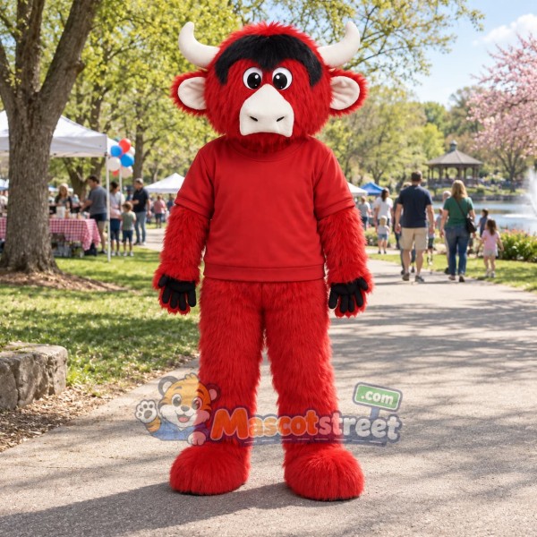 Red Bull Mascot Costume