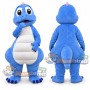 Blue Dinosaur Mascot Costume