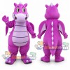 Purple Dragon Mascot Costume