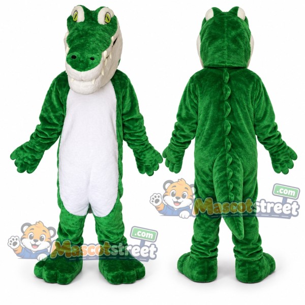 Green Crocodile Mascot Costume