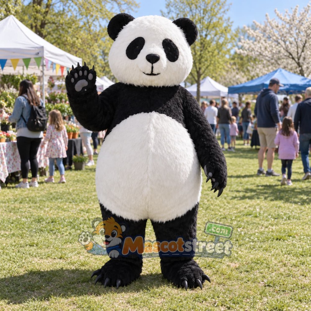 Panda Mascot Costume Panda Mascot Costume