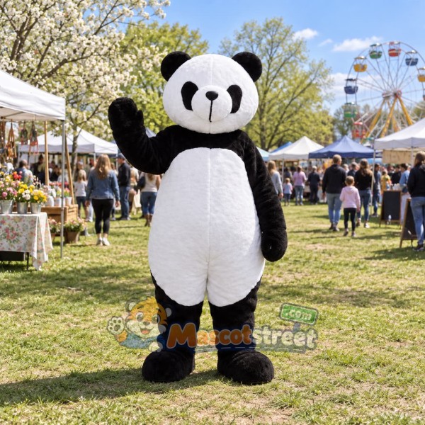 Panda Mascot Costume