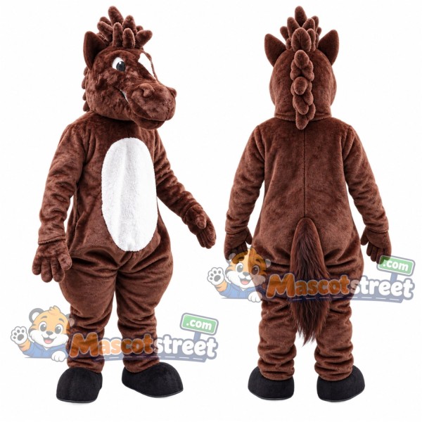 Brown Horse Mascot Costume
