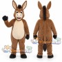Brown Donkey Mascot Costume