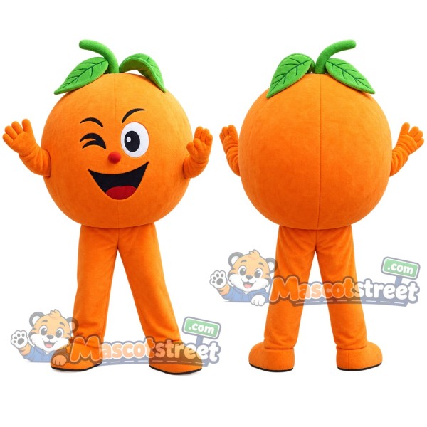 Orange Fruit Mascot Costume