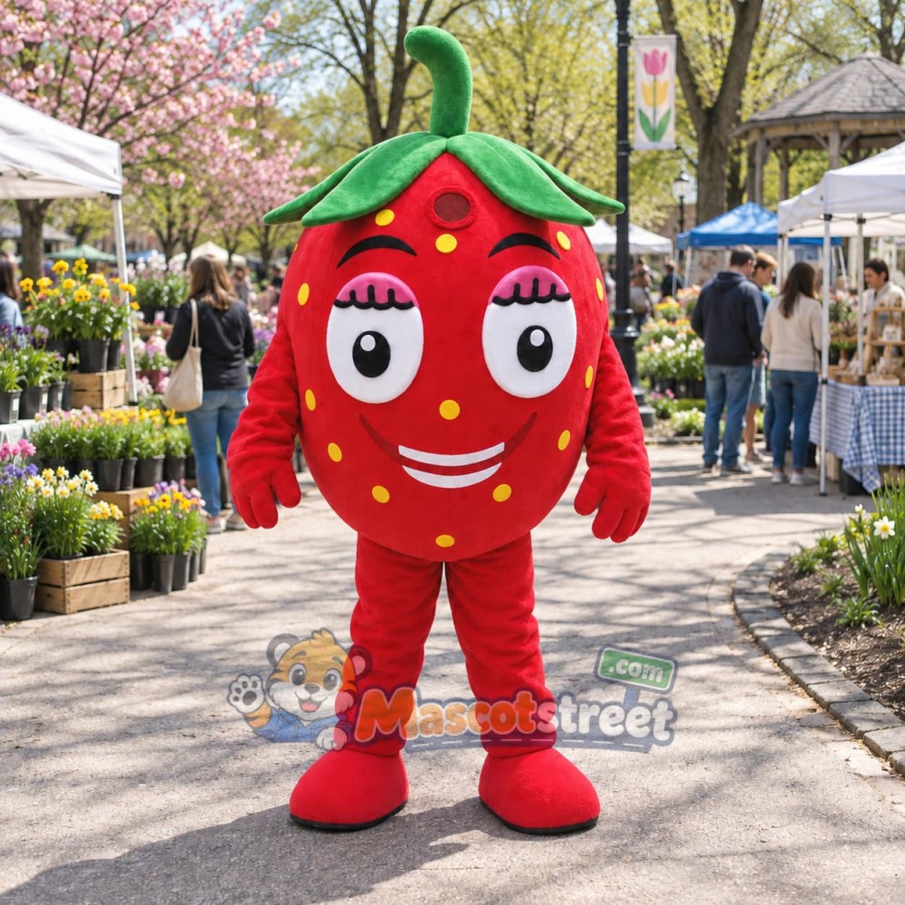 Strawberry Mascot Costume