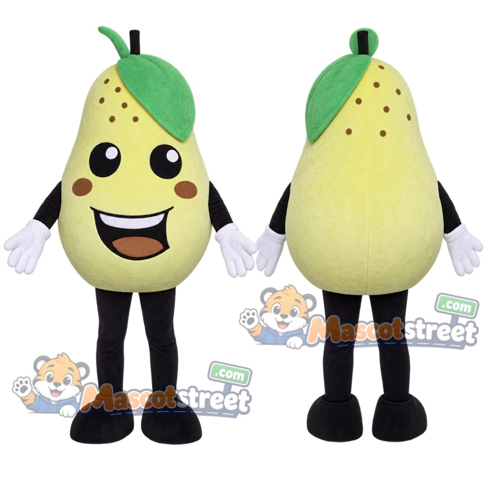 Pear Mascot Costume Pear Mascot Costume