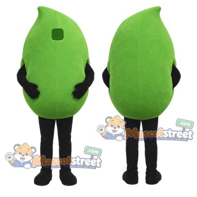Green Lime Mascot Costume Green Lime Mascot Costume