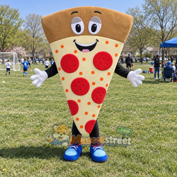 Pizza Slice Mascot Costume