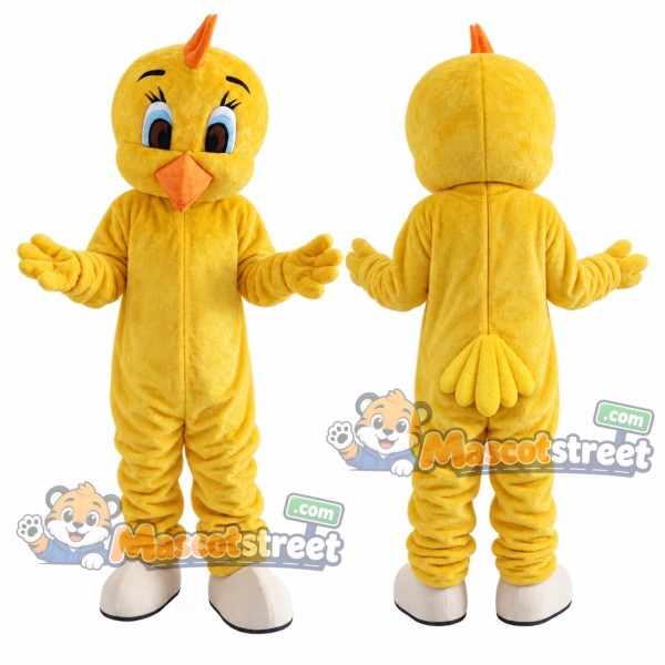 Yellow Bird Mascot Costume