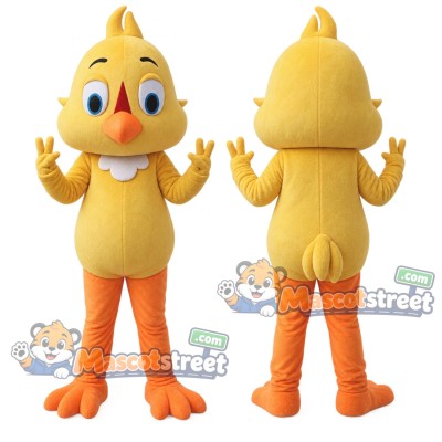 Yellow Chick Mascot Costume Yellow Chick Mascot Costume