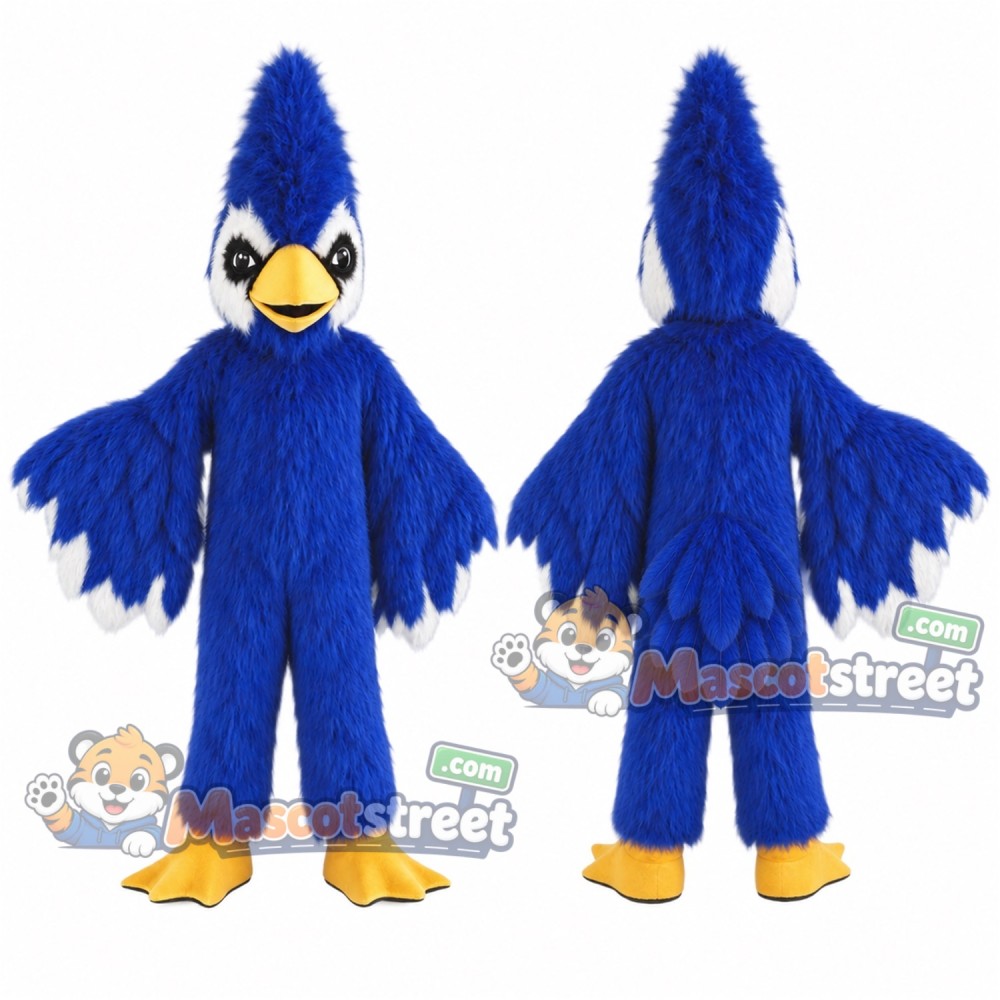 Blue Bird Mascot Costume