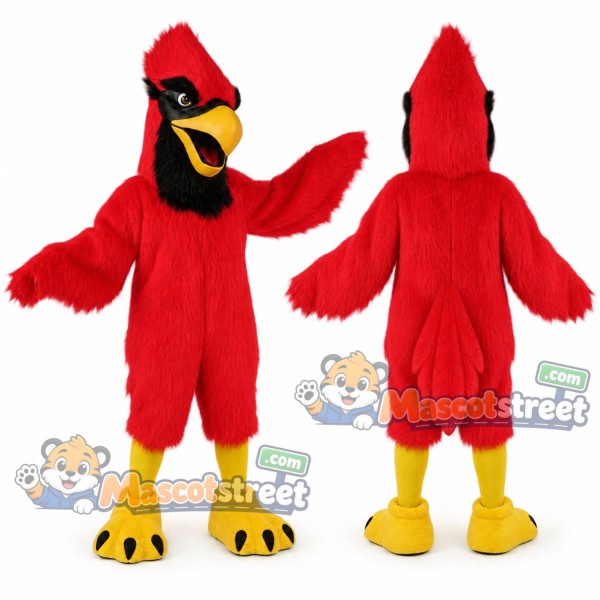 Red Cardinal Bird Mascot Costume