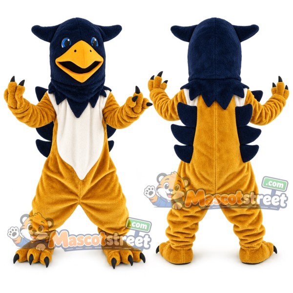 Golden Griffin Mascot Costume