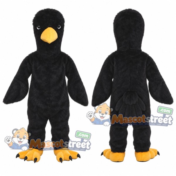 Black Crow Mascot Costume
