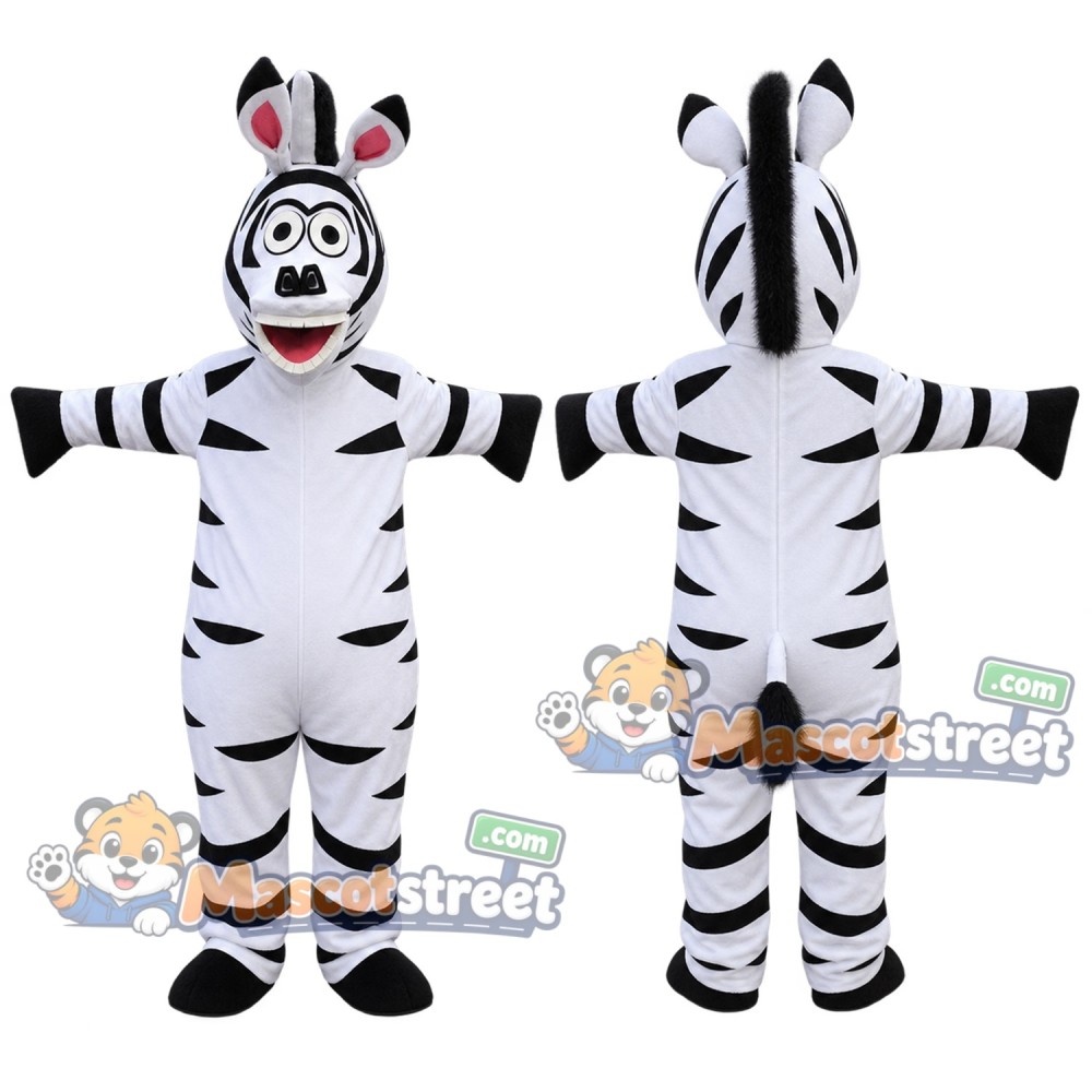 Zebra Mascot Costume Zebra Mascot Costume