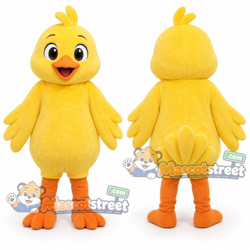 Yellow Chick Mascot Costume Yellow Chick Mascot Costume
