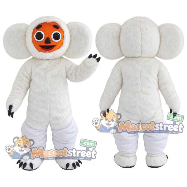 White Monkey Mascot Costume