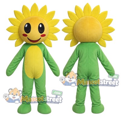 Sunflower Mascot Costume Sunflower Mascot Costume