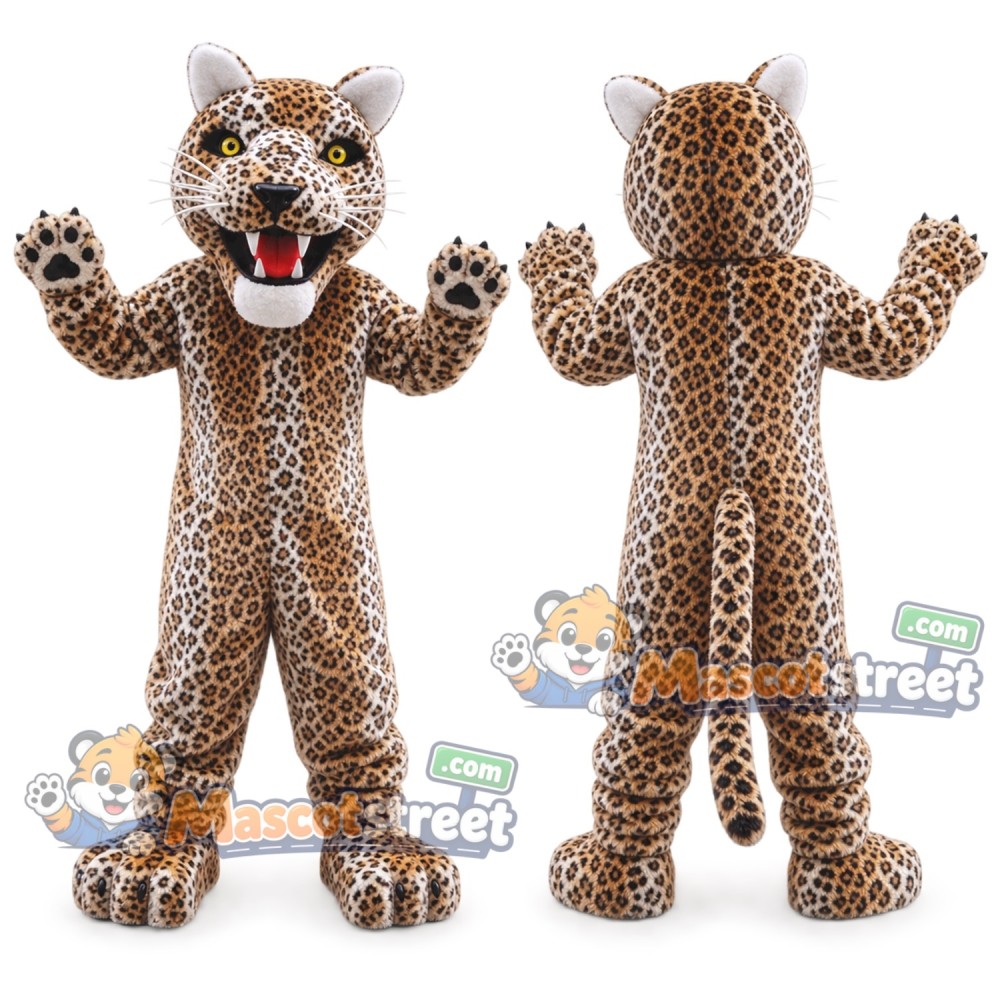 Spotted Jaguar Mascot Costume Spotted Jaguar Mascot Costume