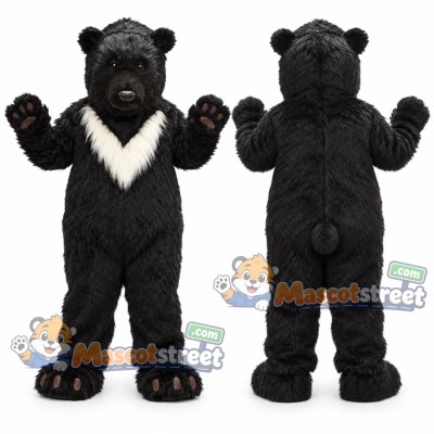 Black Bear Mascot Costume Black Bear Mascot Costume