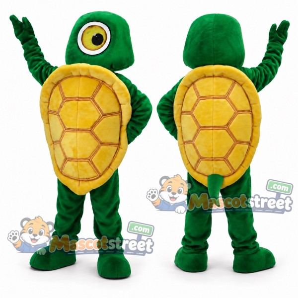 Green Turtle Mascot Costume