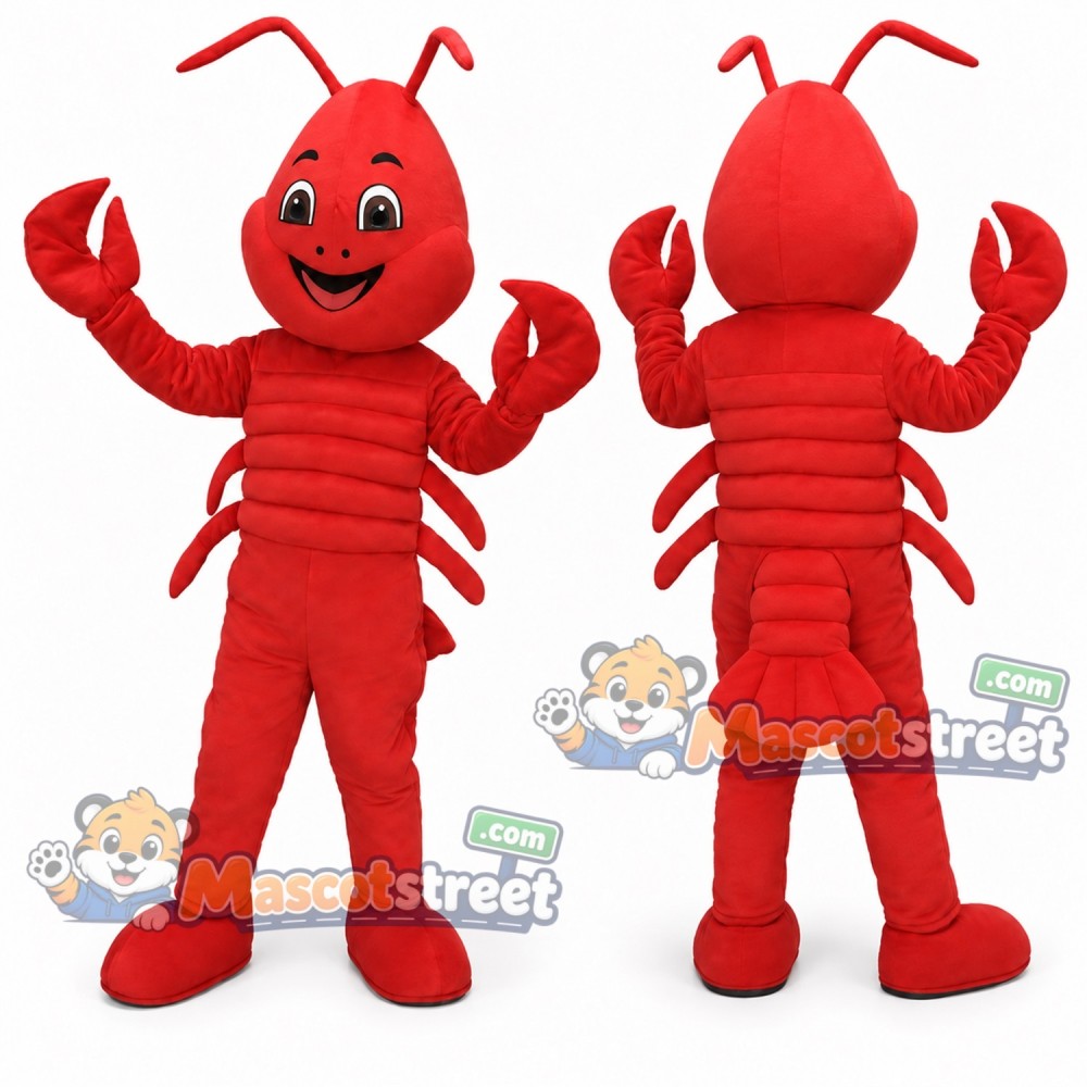 Red Lobster Mascot Costume Red Lobster Mascot Costume