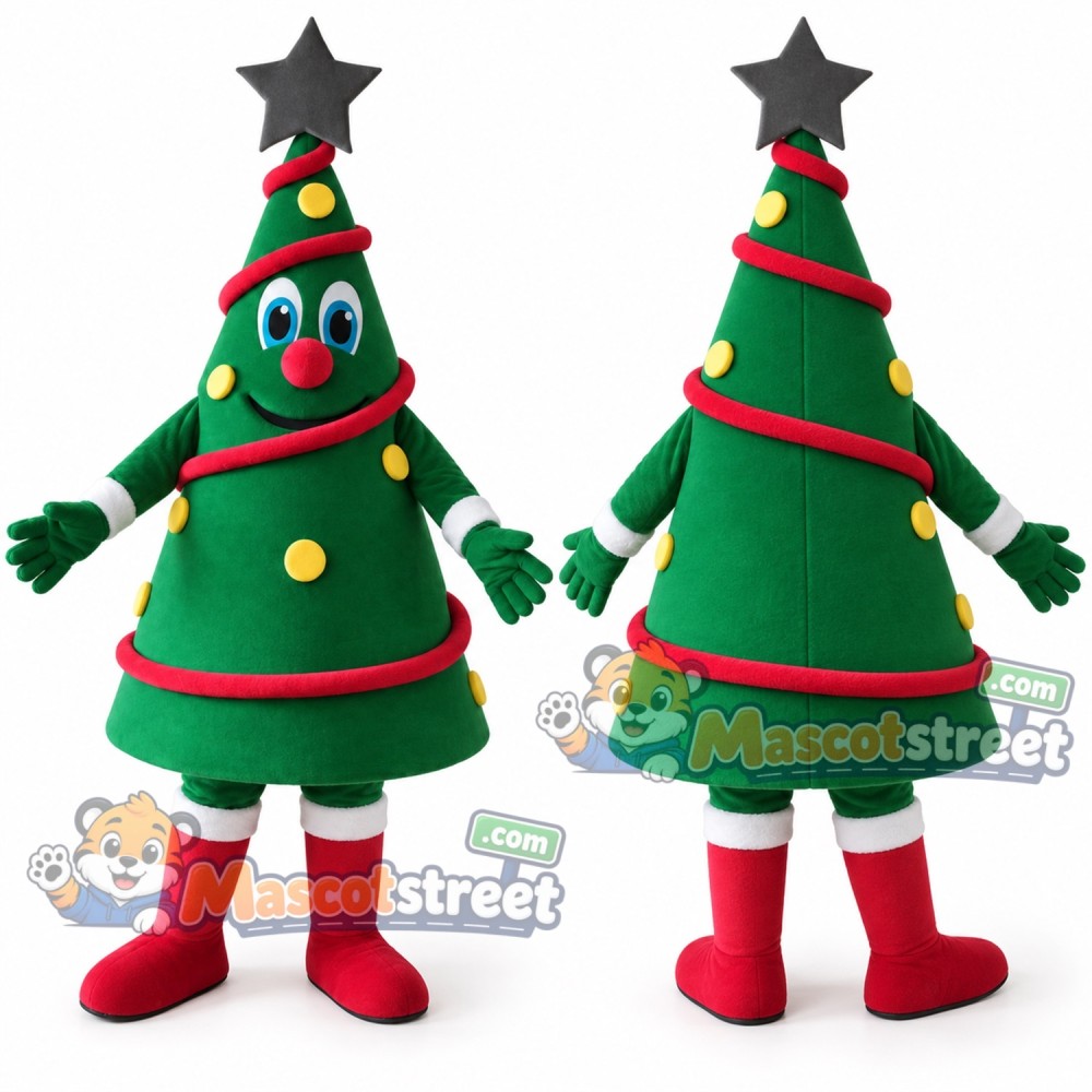 Christmas Tree Mascot Costume