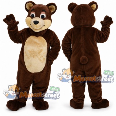Brown Bear Mascot Costume Brown Bear Mascot Costume