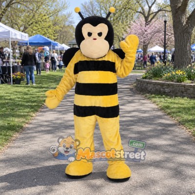 Yellow Bee Mascot Costume Yellow Bee Mascot Costume