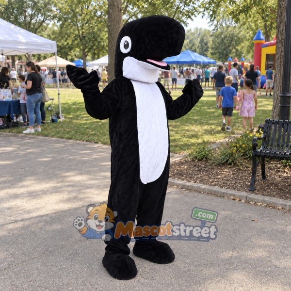 Orca Mascot Costume
