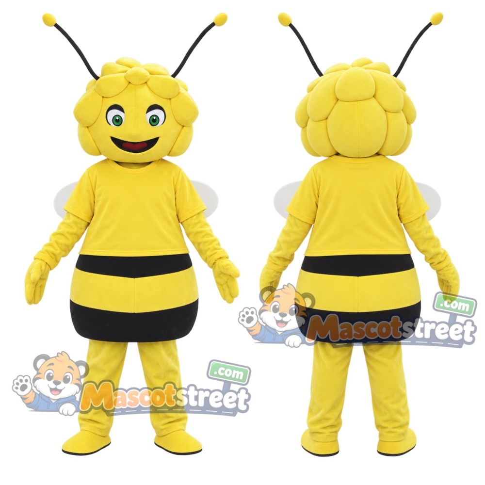 Yellow Bee Mascot Costume Yellow Bee Mascot Costume