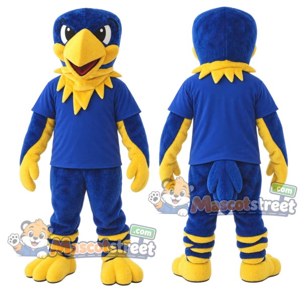 Blue Bird Mascot Costume