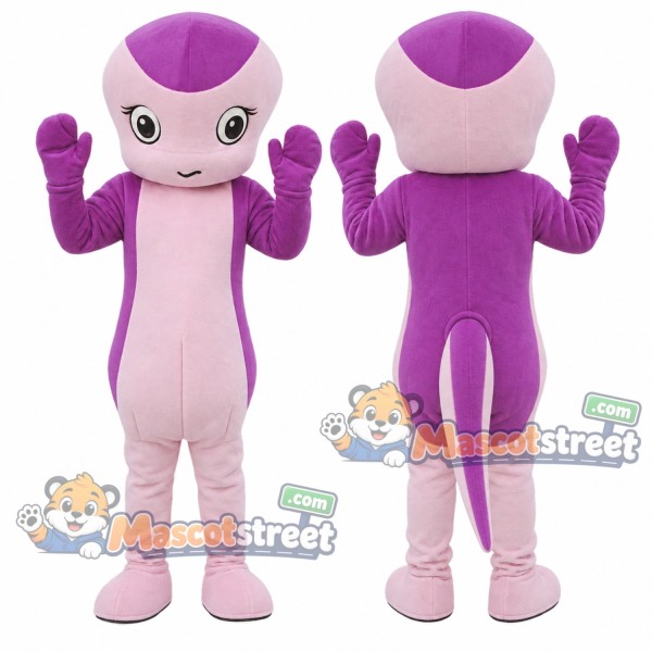 Purple Snake Mascot Costume