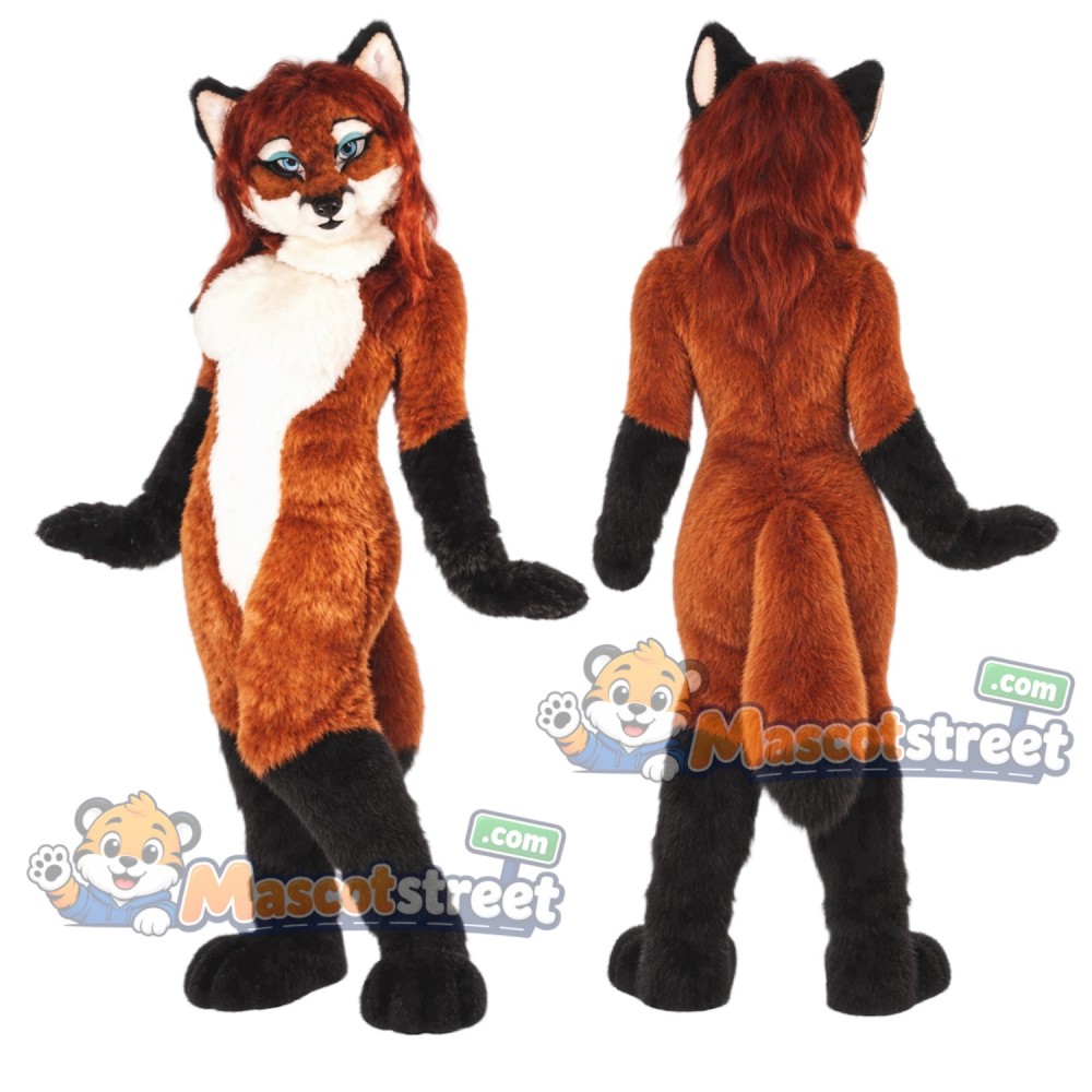 Red Fox Mascot Costume